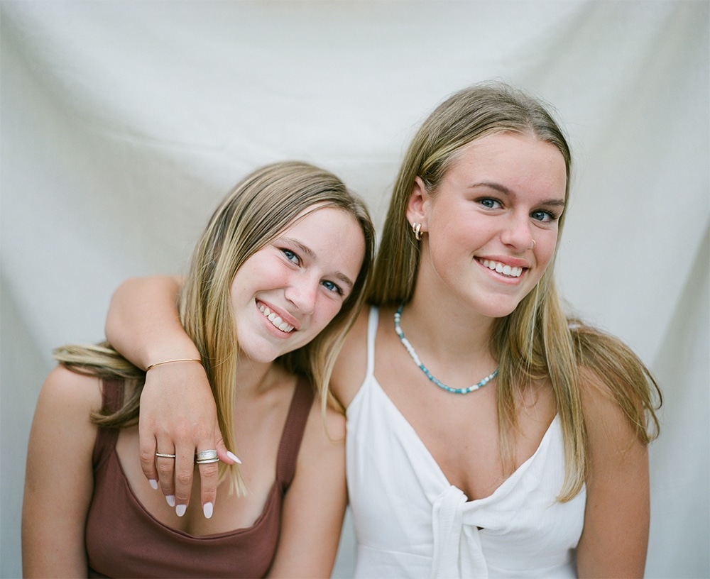 Teenage sisters launch sustainable skincare range