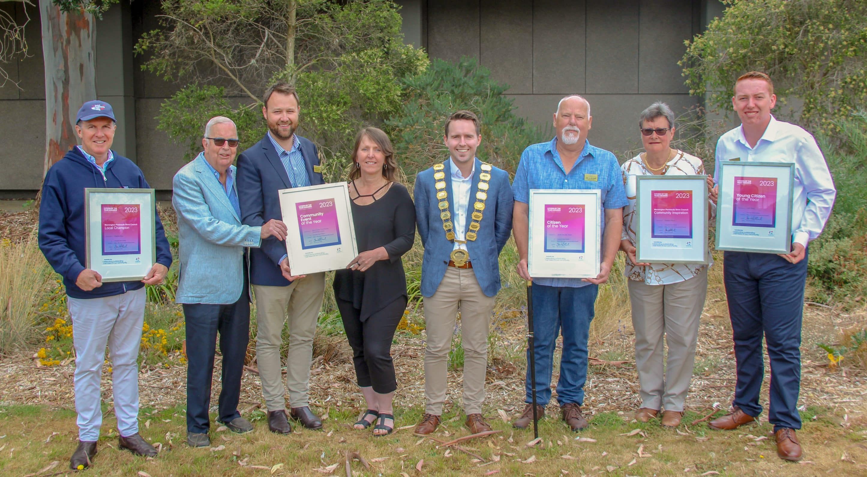 Australia Day Local Awards pay tribute to Peninsula residents’ community commitment